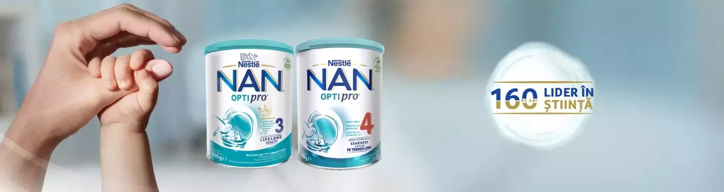 Nestlé NAN OPTIPRO milk formula backed by 160 years of pediatric nutrition research