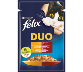 Felix Duo hrană umedă pentru pisici
