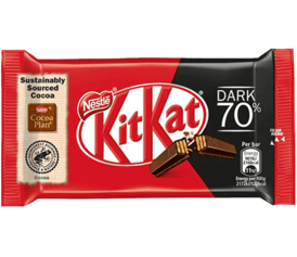 KitKat 4-Fingers in ciocolata neagra
