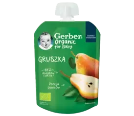 GERBER Piure din fructe de pere "Para Organic"